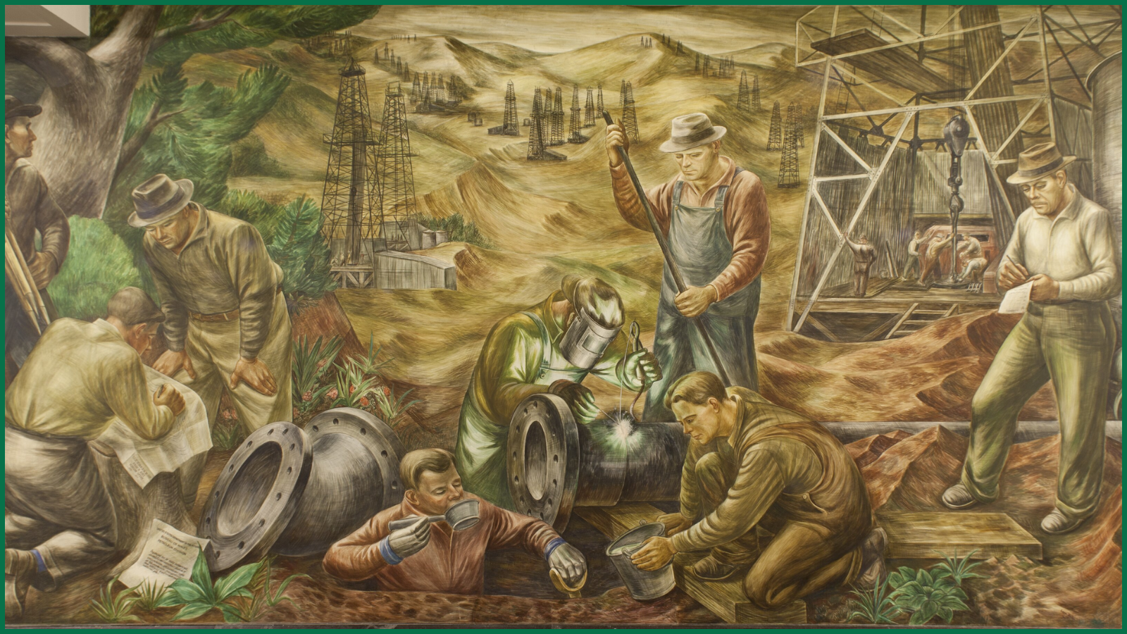 Edward Britton painting